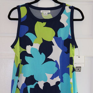 Liz Claiborne NWT Women's Sleeveless Blouse Sz M